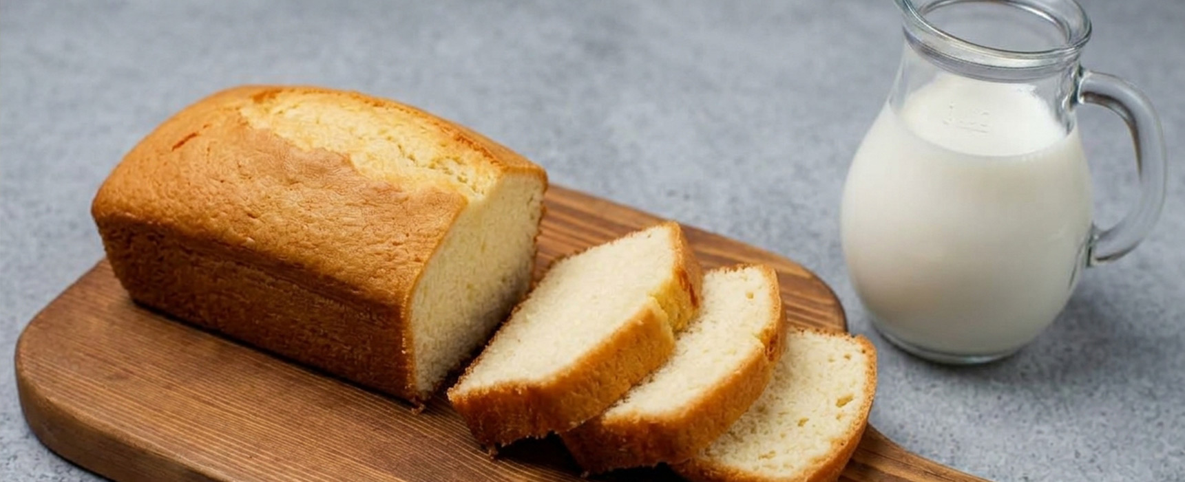 Gâteau moelleux au lait de croissance